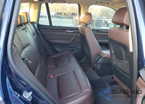 2015 BMW X3 xDrive28I из США, поврежденный, VIN 5UXWX9C5XF0D50053